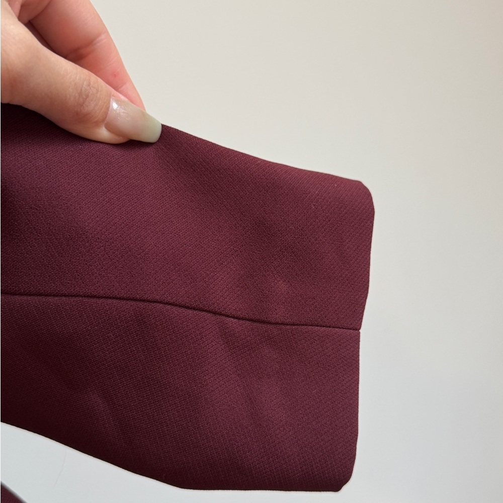 Club Monaco Deep Burgundy Blazer - Picture 5 of 6